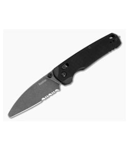 Kershaw Bel Air XL EMT Part Serrated Black G10 Folder - KS-6110EMT 1