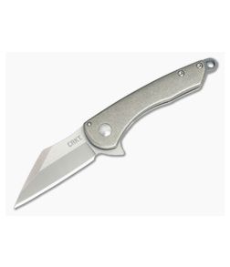 CRKT Jettison Compact Titanium Flipper Robert Carter 6120 - CRKT-6120 1