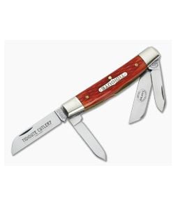 Tidioute #61 4 Blade Congress Burnt Orange Bone Serialized - GEC-613409-BOJB-S 1