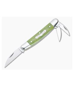 GEC Tidioute #62 Pocket Carver Smooth Green Banana Bone - GEC-620324-SGBB 1