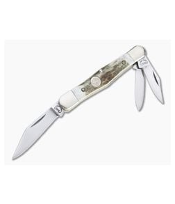 Buck Creek Whittler Deer Stag Slip Joint Folder 6308DS - BC-6308DS 1