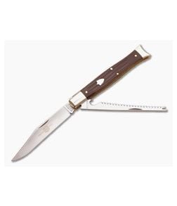 Great Eastern #63 Fish Knife Maroon Jigged Micarta - GEC-631215-MJM 1