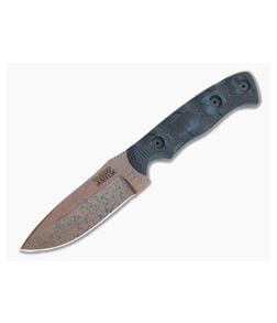 Dawson Knives Huntsman Arizona Copper 3V Blue/Black G10 Fixed Blade - DK-63554 1