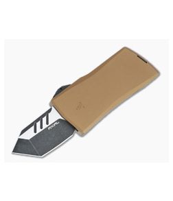 Axial Dart Tanto Blackwash S35VN Tan CA Legal OTF Automatic - AXL-63702 1