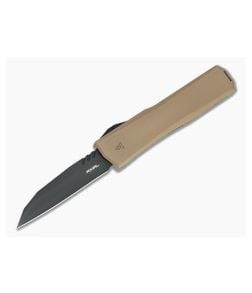 Axial Shift Wharncliffe DLC S35VN Tan OTF Automatic - AXL-63741 1