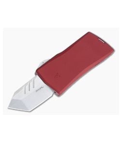 Axial Dart Tanto Stonewashed S35VN Red CA Legal OTF Automatic - AXL-63745 1