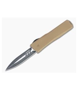 Axial Shift Double Edge Blackwashed S35VN Tan OTF Automatic - AXL-63759 1