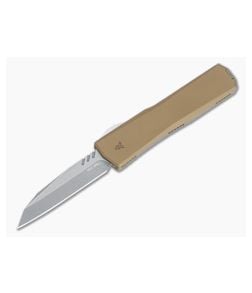 Axial Shift Wharncliffe Stonewashed 20CV Tan OTF Automatic - AXL-63779 1