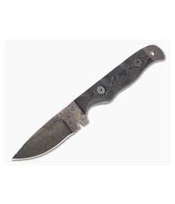 Dawson Knives Handyman Arizona Copper 3V Orange/Black G10 Fixed Blade - DK-63882 1