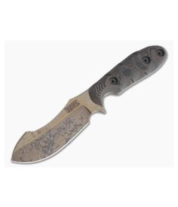 Dawson Knives Javalina Arizona Copper 3V Orange/Black G10 Fixed Blade Hunter - DK-64179 1