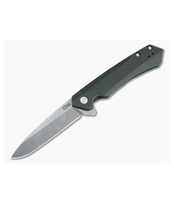 Case Kinzua Spear Point S35VN OD Green Aluminum Frame Lock Flipper 64659 - CA-64659 1
