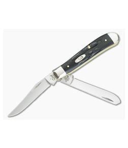 Case Mini Trapper Jigged Buffalo Horn - CA-65016 1