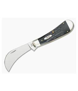 Case Hawkbill Pruner Jigged Buffalo Horn - CA-65021 1