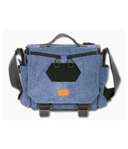 Vanquest GOFER-12 Urban Messenger Bag Midnight Blue 656112MBLU - VQ-656112MBLU 1