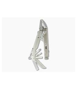 Leatherman Crunch Stainless Steel Locking Pliers Multi-Tool with Leather Sheath 68010101K - LM-68010101K 1