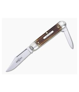 Northfield UN-X-LD #68 White Owl Cowhide Jigged Bone Slip Joint 681221 - GEC-681221-CJB 1