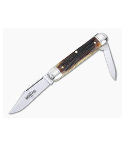 Northfield UN-X-LD #68 White Owl Sambar Stag Slip Joint 681221-01 - GEC-681221-SS-01 1
