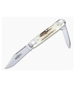 Northfield UN-X-LD #68 White Owl Sambar Stag Slip Joint 681221-03 - GEC-681221-SS-03 1