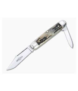 Northfield UN-X-LD #68 White Owl Sambar Stag Slip Joint 681221-08 - GEC-681221-SS-08 1