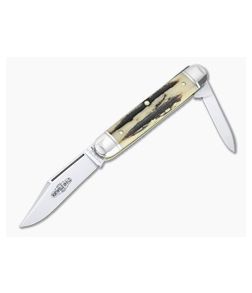 Northfield UN-X-LD #68 White Owl Sambar Stag Slip Joint 681221-18 - GEC-681221-SS-18 1