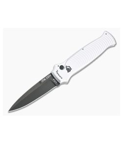 Piranha P6 Bodyguard Tactical PVD S30V Silver Button Lock Automatic - PRN-6ST 1