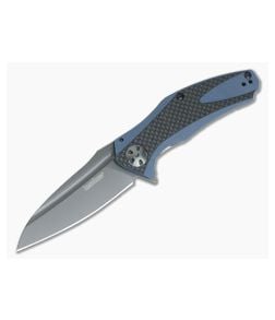 Kershaw Natrix Carbon Fiber Sub-Frame Lock KVT Bearing Flipper 7007CF - KS-7007CF 1