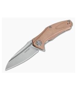 Kershaw Natrix Medium Copper Stonewashed D2 KVT Sub-Frame Lock Flipper 7007CU - KS-7007CU 1