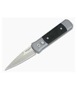 Protech Godson Special Grey Handle Black G10 Inlays 700 - PT-700 1