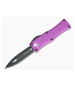 Microtech Hera D/E Black Double Edge Violet OTF Automatic 702-1VI - MT-702-1VI 1