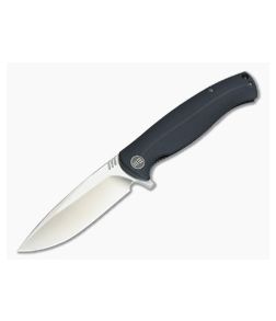 WE Knife Co 703F Flipper Black G10 Satin D2 - WE-703F 1