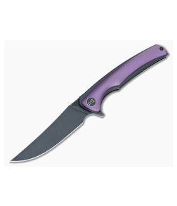 WE Knife Co 704F Flipper Purple Titanium Black M390 - WE-704F 1