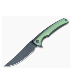 WE Knife Co 704H Flipper Green Titanium Black M390 - WE-704H 1