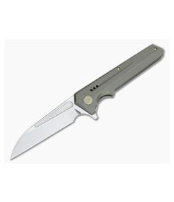 WE Knife Co 705D Flipper Bronze Ti Rubbed Satin M390 - WE-705D 1