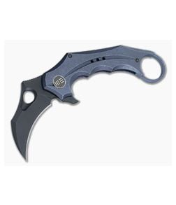WE Knife Co 708A Karambit Blue Ti Black SW S35VN - WE-708A 1