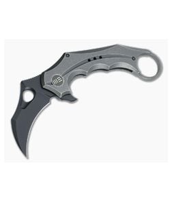 WE Knife Co 708C Karambit Grey Ti Black SW S35VN - WE-708C 1