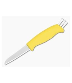 Marttiini Knives Mushroom Knife Yellow with Neck Sheath - MR-709014 1