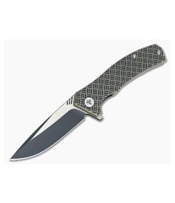 WE Knife Co Blitz 711D Flipper Tan G10 Two-Tone VG10 - WE-711D 1