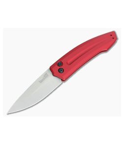 Kershaw Launch 2 Red Aluminum Stonewash Automatic Knife 7200RDSW - KS-7200RDSW 1