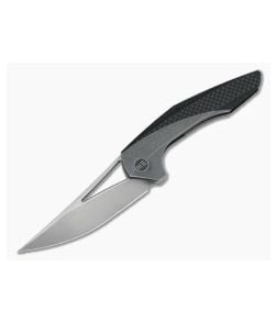 WE Knives 720A Zeta Limited Isham Flipper Carbon Fiber Satin M390 - WE-720A 1