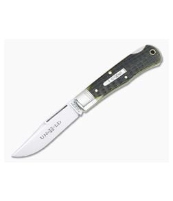 Northfield UN-X-LD Bullet #72 Cody Scout C Green Jigged Bone 1095 Clip Point Blade 721123LB-CGJB - GEC-721123LB-CGJB 1