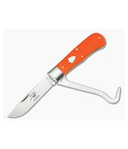Great Eastern #72 Range Rider Hoof Pick Jigged Orange Delrin - GEC-725224HP-JOD 1