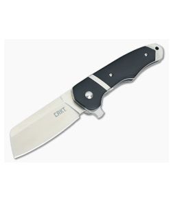 CRKT Ripsnort Booth Black Satin Cleaver Liner Lock Flipper 7270 - CRKT-7270 1