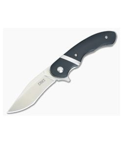 CRKT Snarky Booth Black Satin Liner Lock Flipper 7280 - CRKT-7280 1