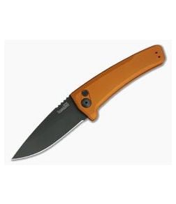 Kershaw Launch 3 Earth Brown Aluminum Black DLC Automatic Knife 7300EBBLK - KS-7300EBBLK 1