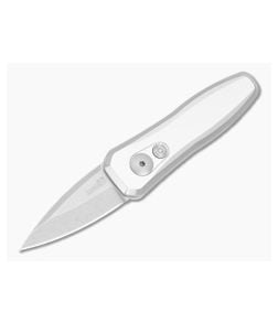 Kershaw Launch 4 Mini Auto Raw Aluminum - KS-7500RAW 1