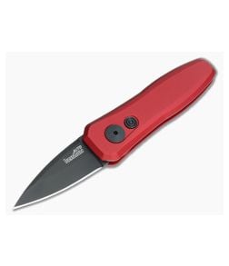 Kershaw Launch 4 Mini Red Aluminum Black DLC Automatic Knife 7500RDBLK - KS-7500RDBLK 1