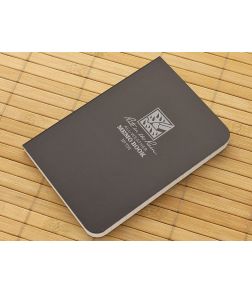 Rite In The Rain 3 1/2" X 5" All-Weather Memo Book Black - RTR-754B 1