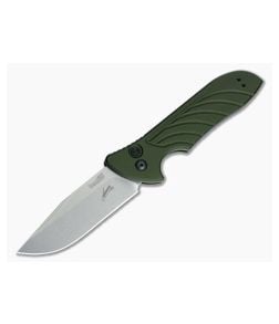 Kershaw Launch 5 Emerson Olive Green Aluminum Stonewash Automatic Knife 7600OL - KS-7600OL 1