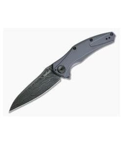 Kershaw Bareknuckle Damascus Sub-Frame Lock KVT Bearing Flipper 7777DAM - KS-7777DAM 1