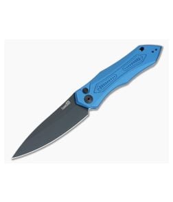 Kershaw Launch 6 Blue Aluminum Handle Black CPM 154 Automatic Knife 7800BLUBLK - KS-7800BLUBLK 1
